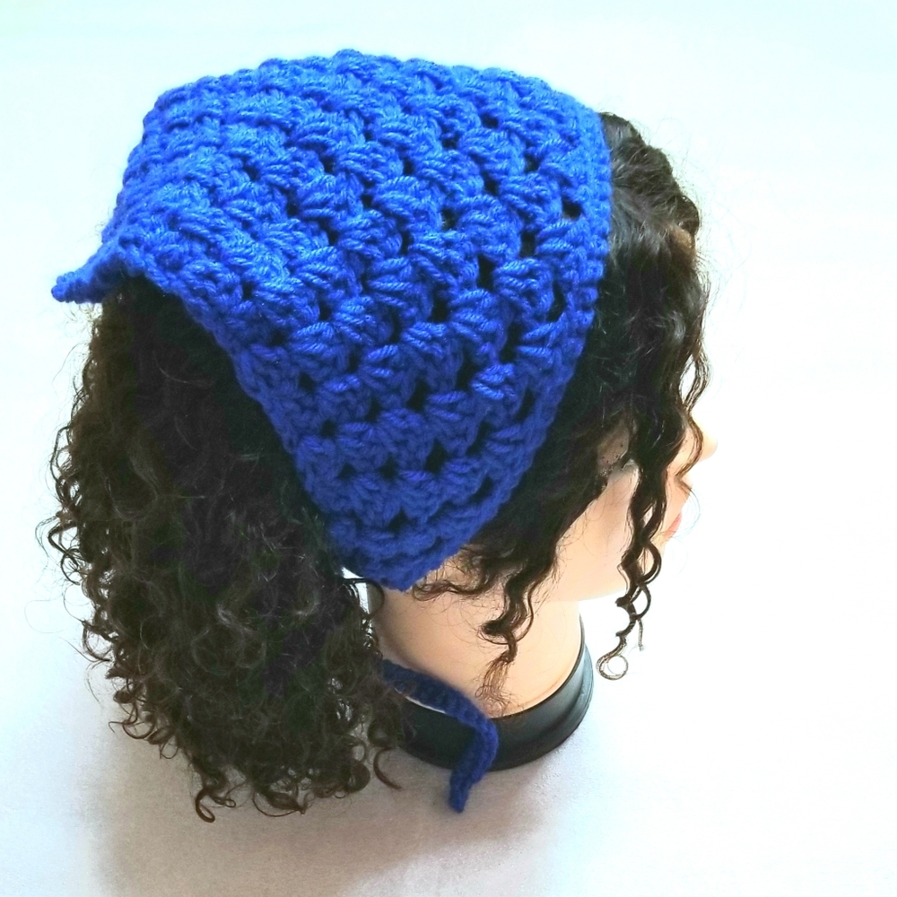 Beautiful Handmade Crotcheted Bandana